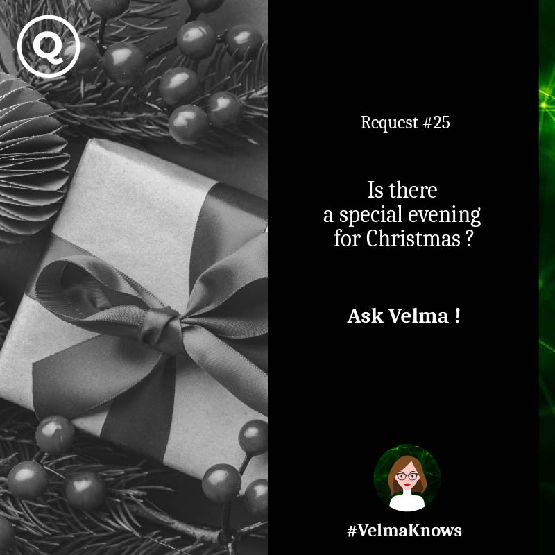  Ask velma about Christmas